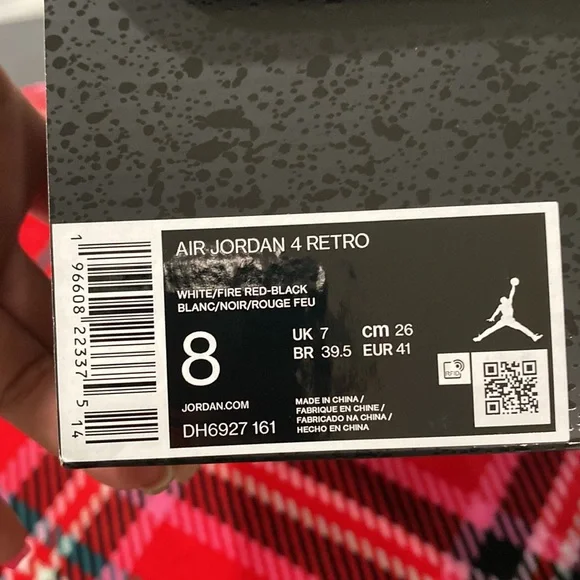 Brand new Jordan 4’s
